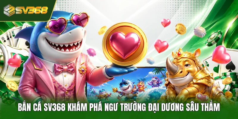 Bắn cá SV368 khám phá ngư trường đại dương sâu thẳm